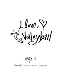 스포츠 포스터 / 손으로 그린 스포츠 그림