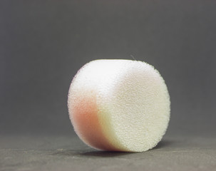 pink sponge for hair removal