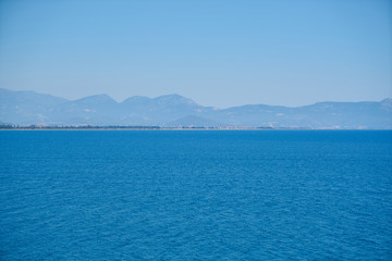 sea and mountains