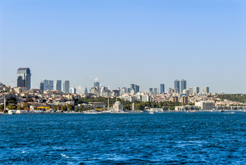 Obraz premium Istanbul, Turkey, 23 August 2018: Dolmabahce Mosque