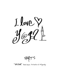 스포츠 포스터 / 손으로 그린 스포츠 그림