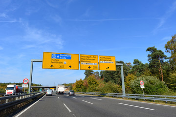 Bundesstraße 45 Nähe Hanau