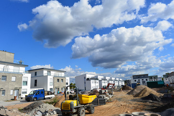 Neubausiedlung Hanau Gro&szlig;auheim 