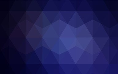 Light Pink, Blue vector gradient triangles template.