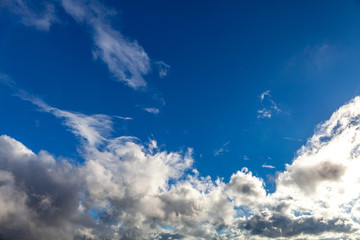 日本　綺麗　青空　背景　リラックス