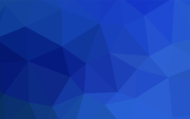 Light Green vector polygonal pattern.