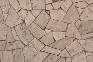 Obraz premium Beige stone background.
