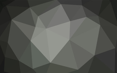 Light BLUE vector abstract polygonal pattern.