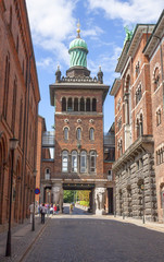 Denmark, Copenhagen, the Residence of the brewing company Carlsberg. The headquarters of Carlsberg. It was founded in 1847. Karlsberg brewery produces 12 billion liters of beer per day.