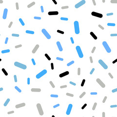 Light BLUE vector seamless template with repeated sticks.