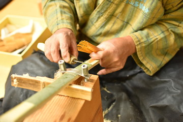 茶筅作り