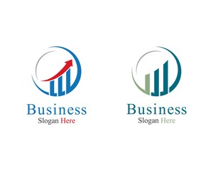 Business logo vector icon
