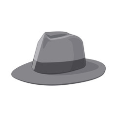Isolated object of headgear and cap symbol. Collection of headgear and accessory vector icon for stock.