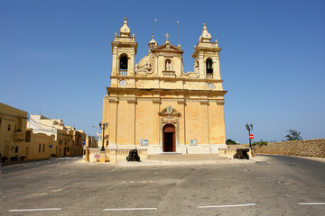 Corpus Christi Church  in Għasri, in Gozo, Malta   © robnaw