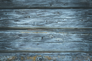 Holz Hintergrund rustikal, Bretterwand aus kühlem Holz - obrazy, fototapety, plakaty