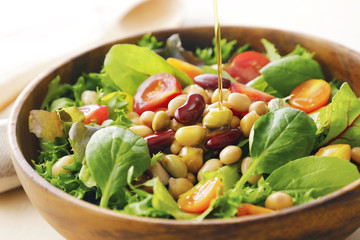 豆のサラダ　Beans salad