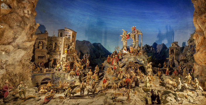 Neapolitan Nativity Scene, Santa Chiara, Naples