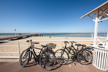 Fototapeta premium ARCACHON (France), la plage du Moulleau