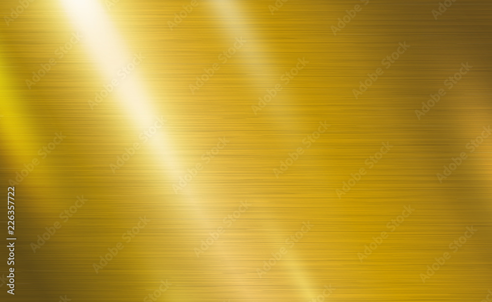 Wall mural Gold metal texture background vector illustration