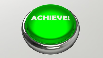 Push button 3D rendering illustration