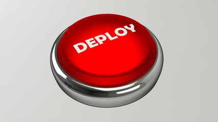 Push button 3D rendering illustration