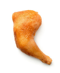 Smoked chicken leg quarter