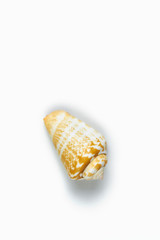 isolated seashell on a white background