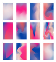 Gradient Mesh vector can be used as a screen saver on a computer screen, smartphone