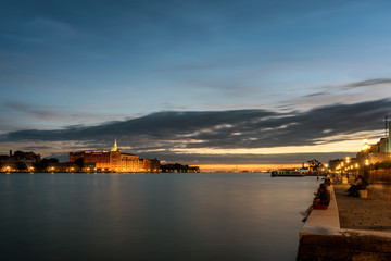 Cityscape of Venice.