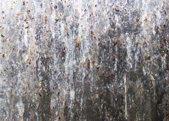 Dirty glass from the weathered.