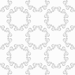 Floral seamless pattern, flower