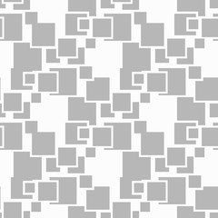 Geometric seamless pattern. Square