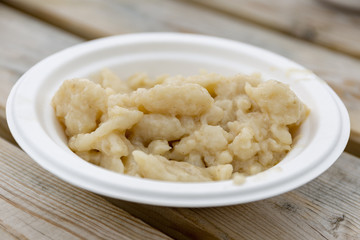 dish of malga gnocchi