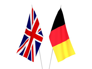 Great Britain and Belgium flags