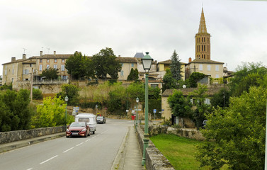 Fototapeta na wymiar Saint Antonin Noble Val, Tarn et Garonne, France, Europe