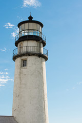 A light house in Cape Cod along the Cape Cod National Seashore in Massachusetts.