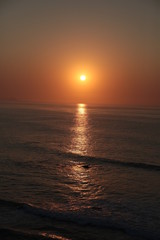 sunset at sea