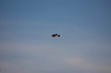 paraglider in the sky