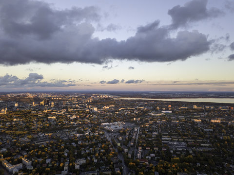 Aerial view of City Tallinn Estonia © photoexpert