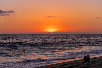 Sunset in Laguna Beach California