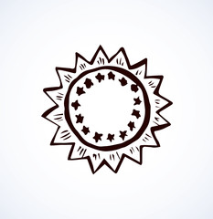 Medal. Vector drawing