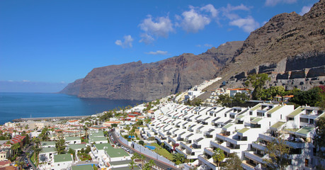 Naklejka premium Acantilados de Los Gigantes, Tenerife 