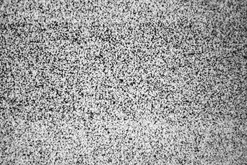 No signal TV texture. Television grainy noise effect as a background. No signal retro vintage television pattern. Interfering signal in analog television. - obrazy, fototapety, plakaty