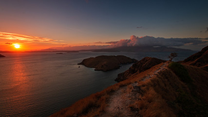 Obraz premium Padar Island Sunrise
