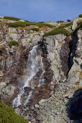 Waterfall Skok in High Tatras National park, Slovakia, Europe © marekkacir