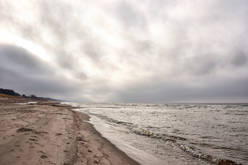 Baltic sea winter