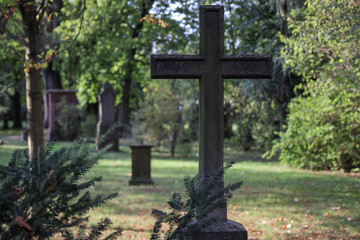 Kreuz (alter Friedhof Freiburg)