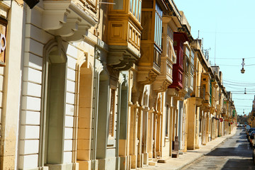 Typowa zabudowa ulicy maltańskiej © robnaw