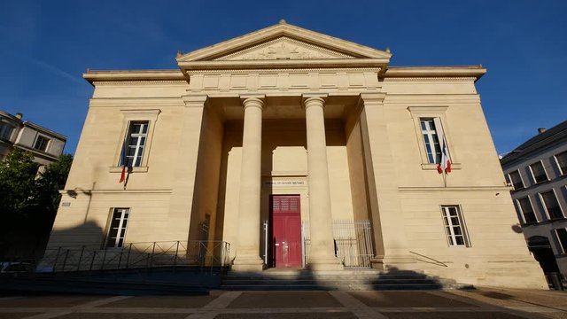 Tribunal court house building, Bergerac, France