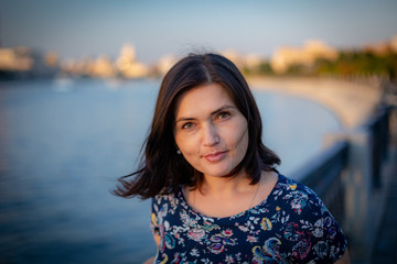 Woman on the promenade 2
